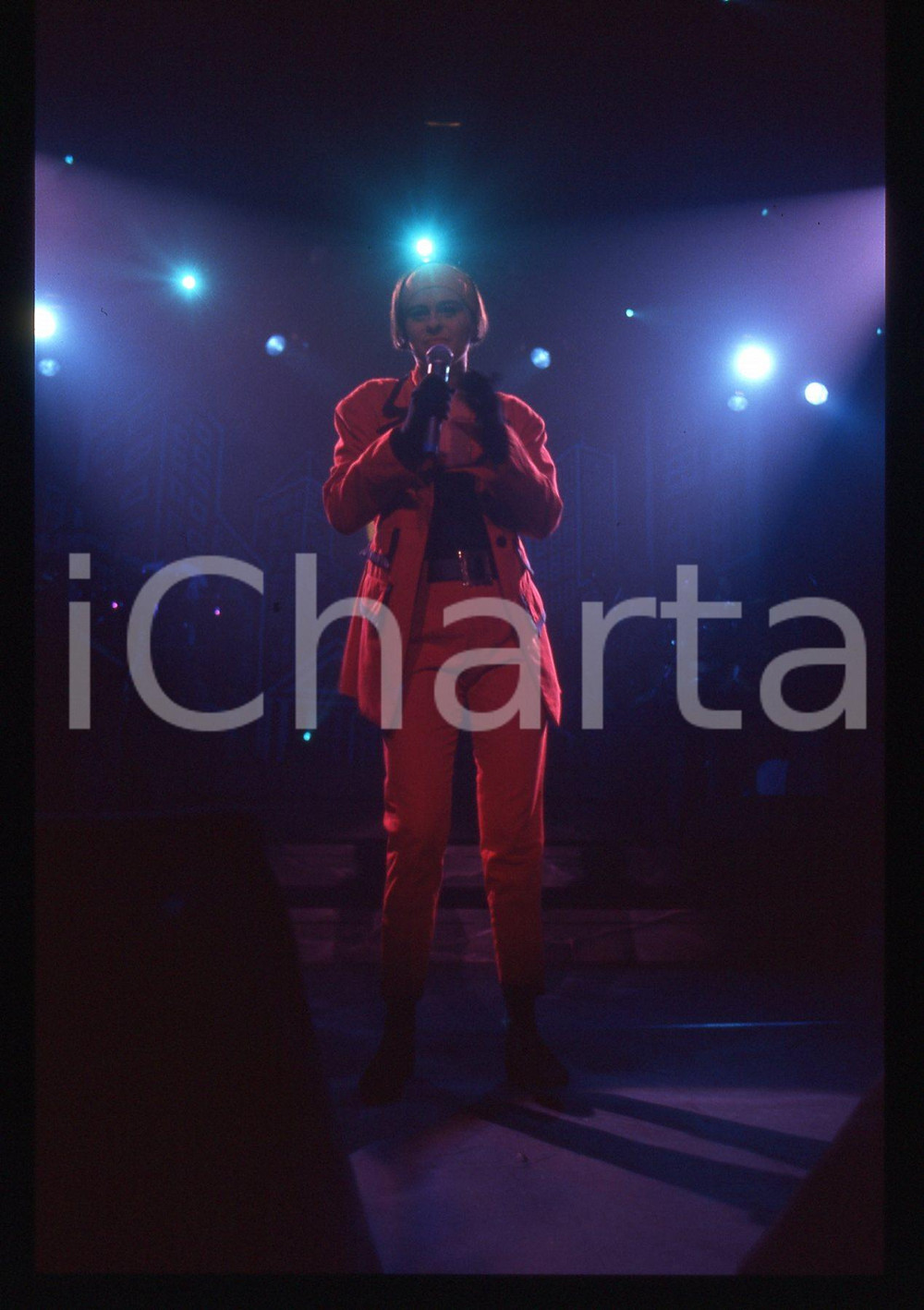 35mm vintage slide* 1990ca MUSICA Lisa STANSFIELD in concerto (55)