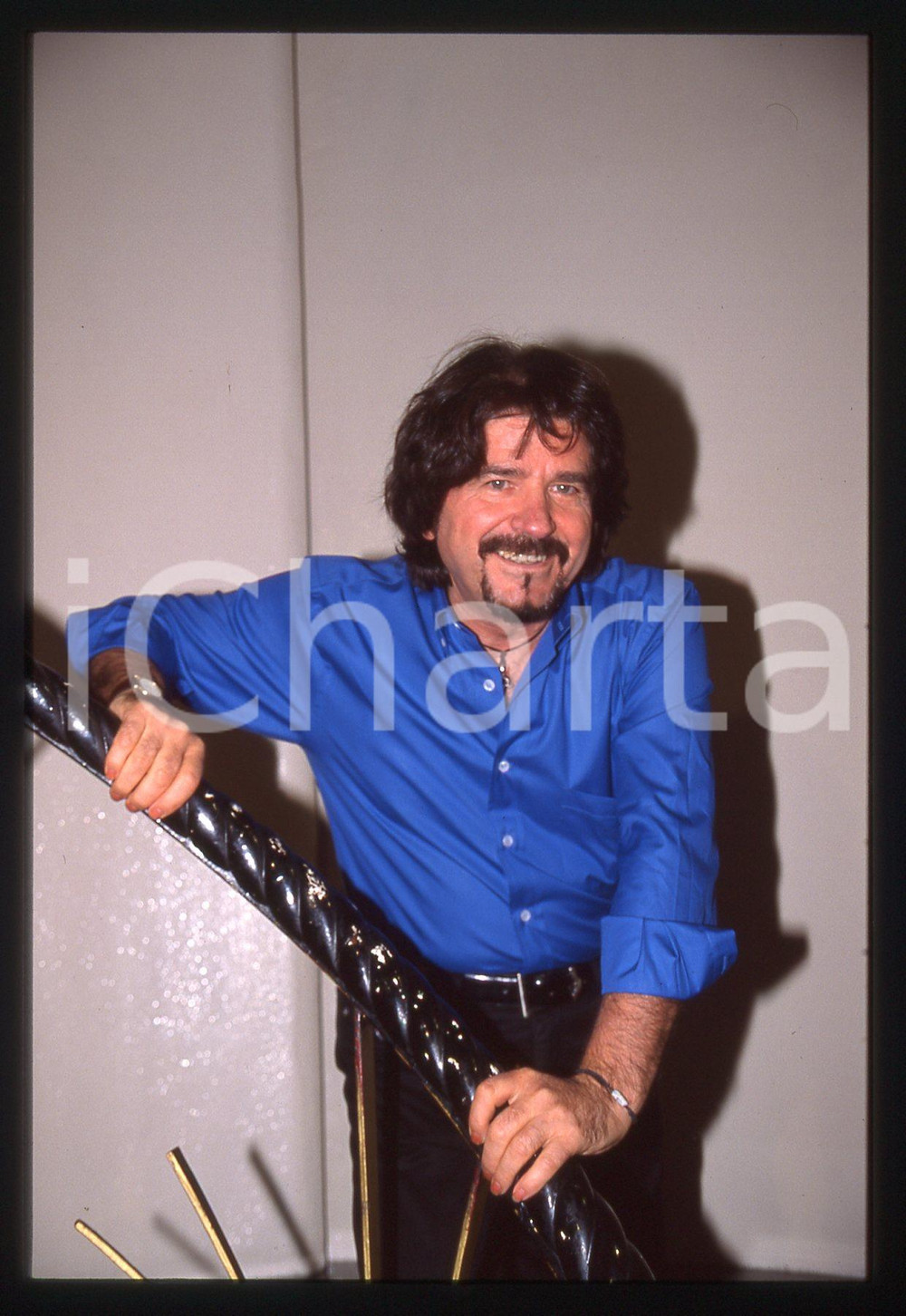 35mm vintage slide* 1990ca COSTUME Rolando ELISEI Ritratto del parrucchiere (7)