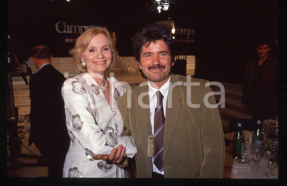 35mm vintage slide* 1990 CAMPIONE D'ITALIA Eva Marie SAINT Rolando ELISEI (3)