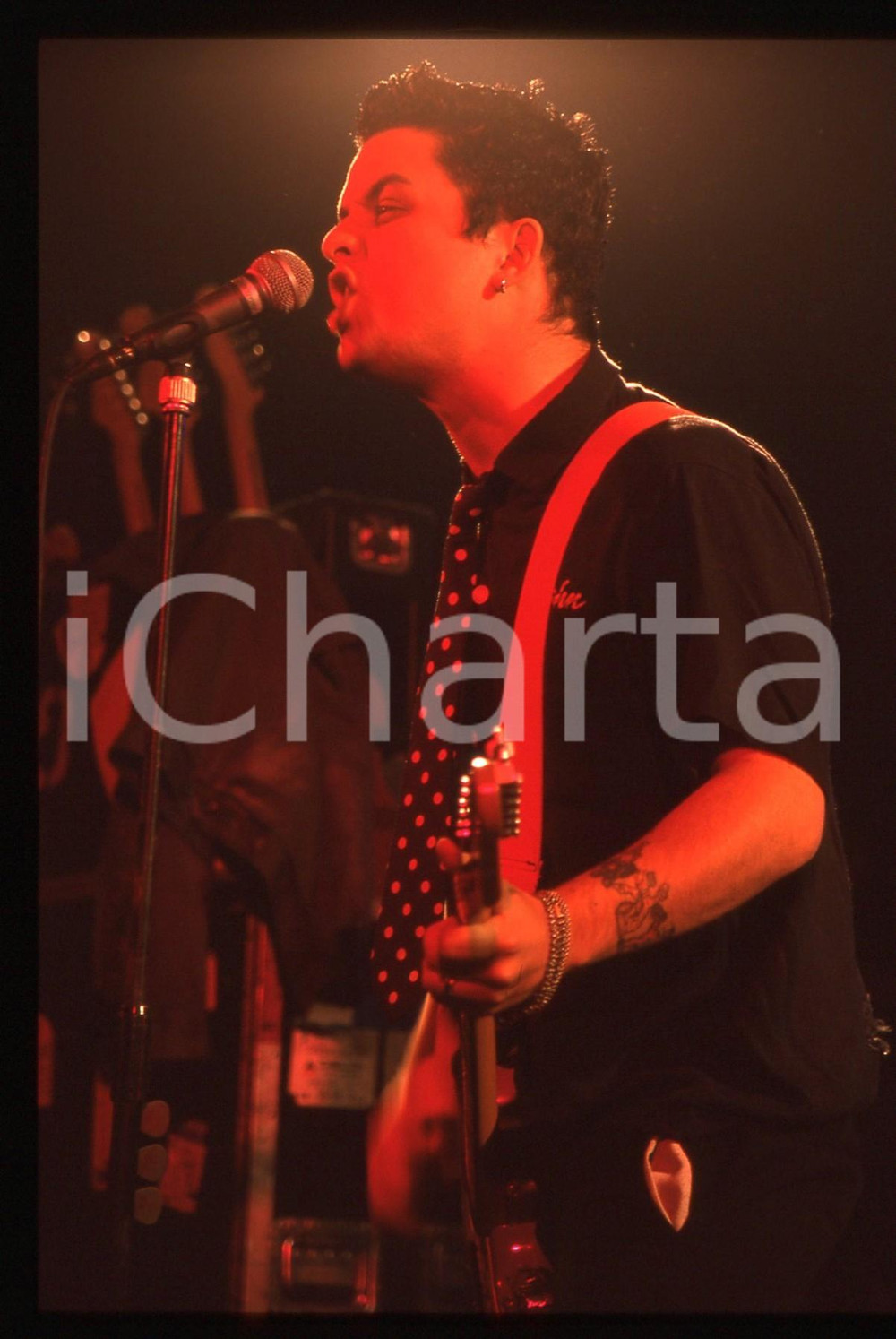 35mm vintage slide* 1997 MUSICA Billie Joe ARMSTRONG - GREEN DAY Nimrod Tour 2