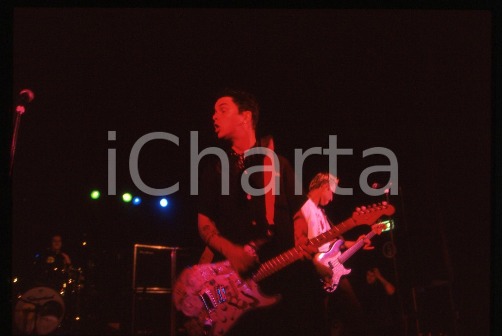 35mm vintage slide* 1997 MUSICA Mike DIRNT Billie Joe ARMSTRONG - GREEN DAY 1