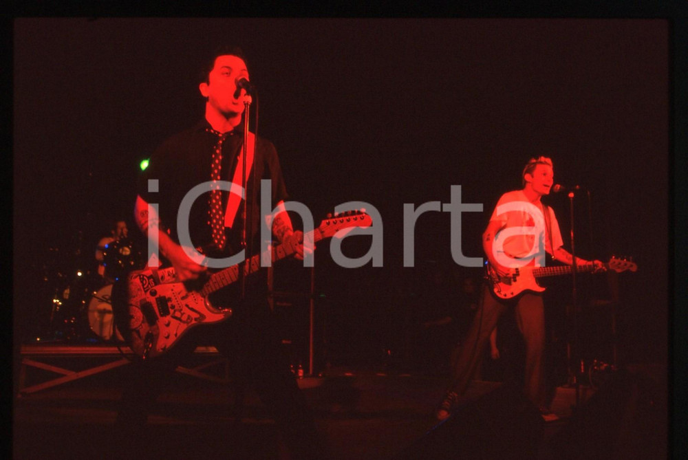 35mm vintage slide* 1997 MUSICA Mike DIRNT Billie Joe ARMSTRONG - GREEN DAY 2