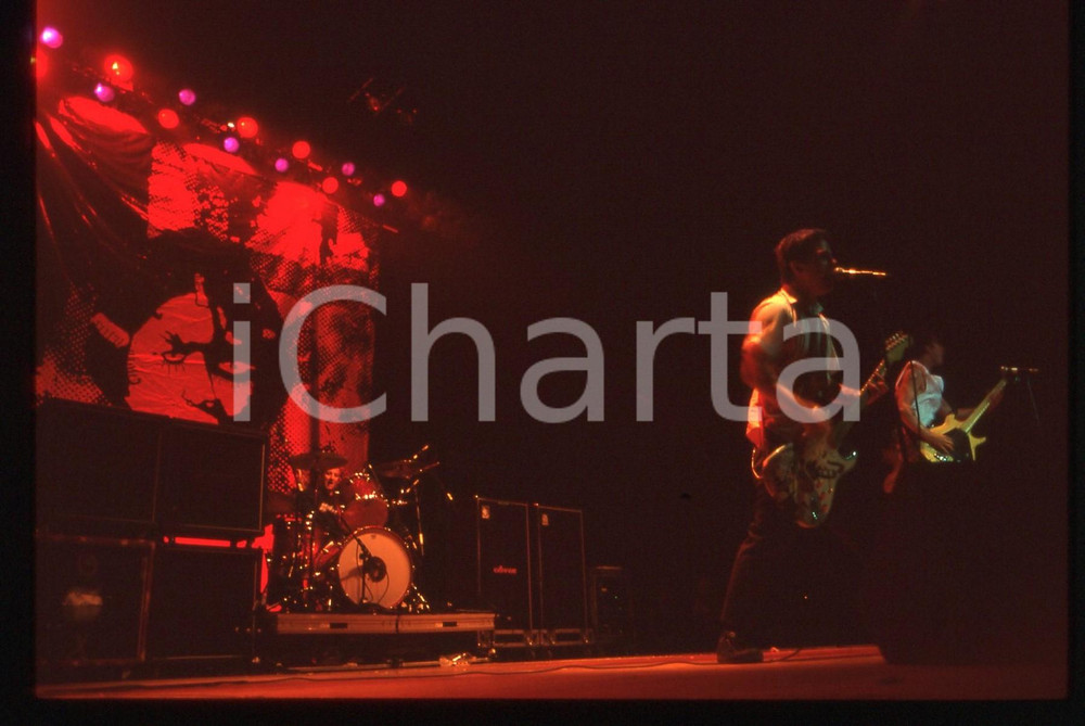 35mm vintage slide* 1997 MUSICA Mike DIRNT Billie Joe ARMSTRONG - GREEN DAY 12