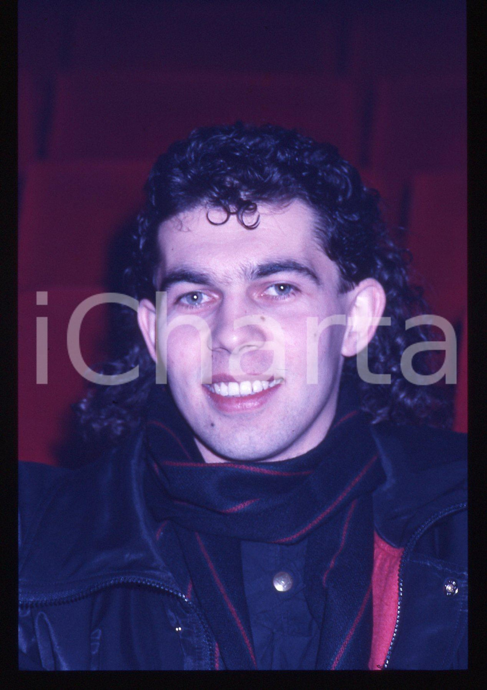 35mm vintage slide* 1986 SANREMO Francesco GUALERZI "HERTZ" Ritratto (1)