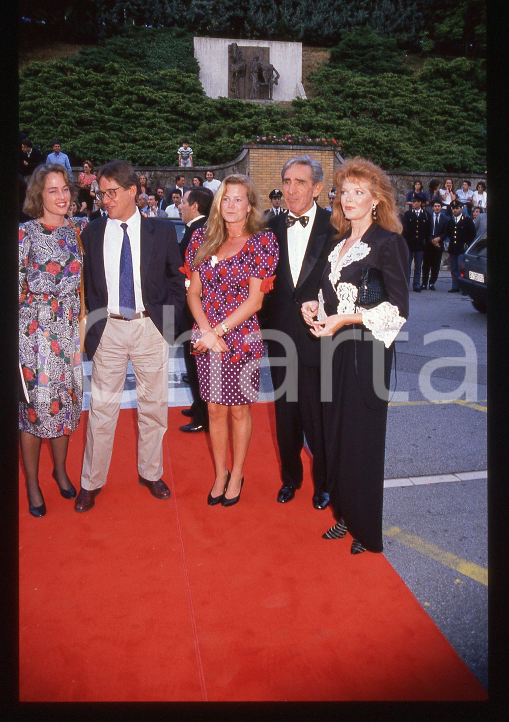 35mm vintage slide* 1990 CAMPIONE D'ITALIA Walter CHIARI Samantha EGGAR (2)