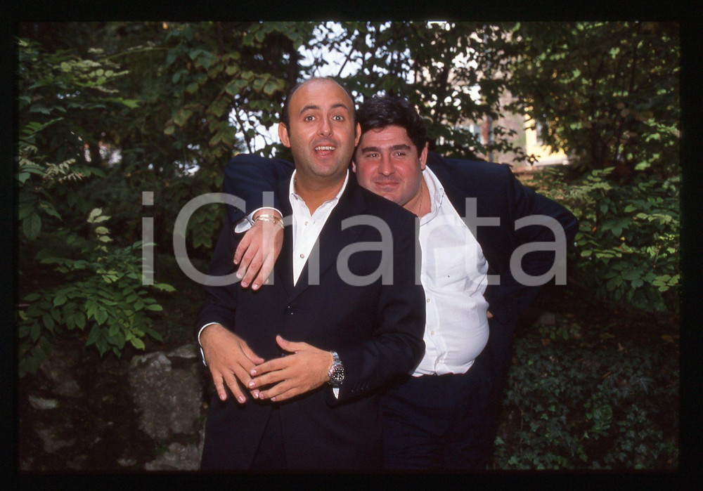 35mm vintage slide* 1995ca COSTUME Rosario "Sasà" SALVAGGIO e Fabio POLIZZI (5)