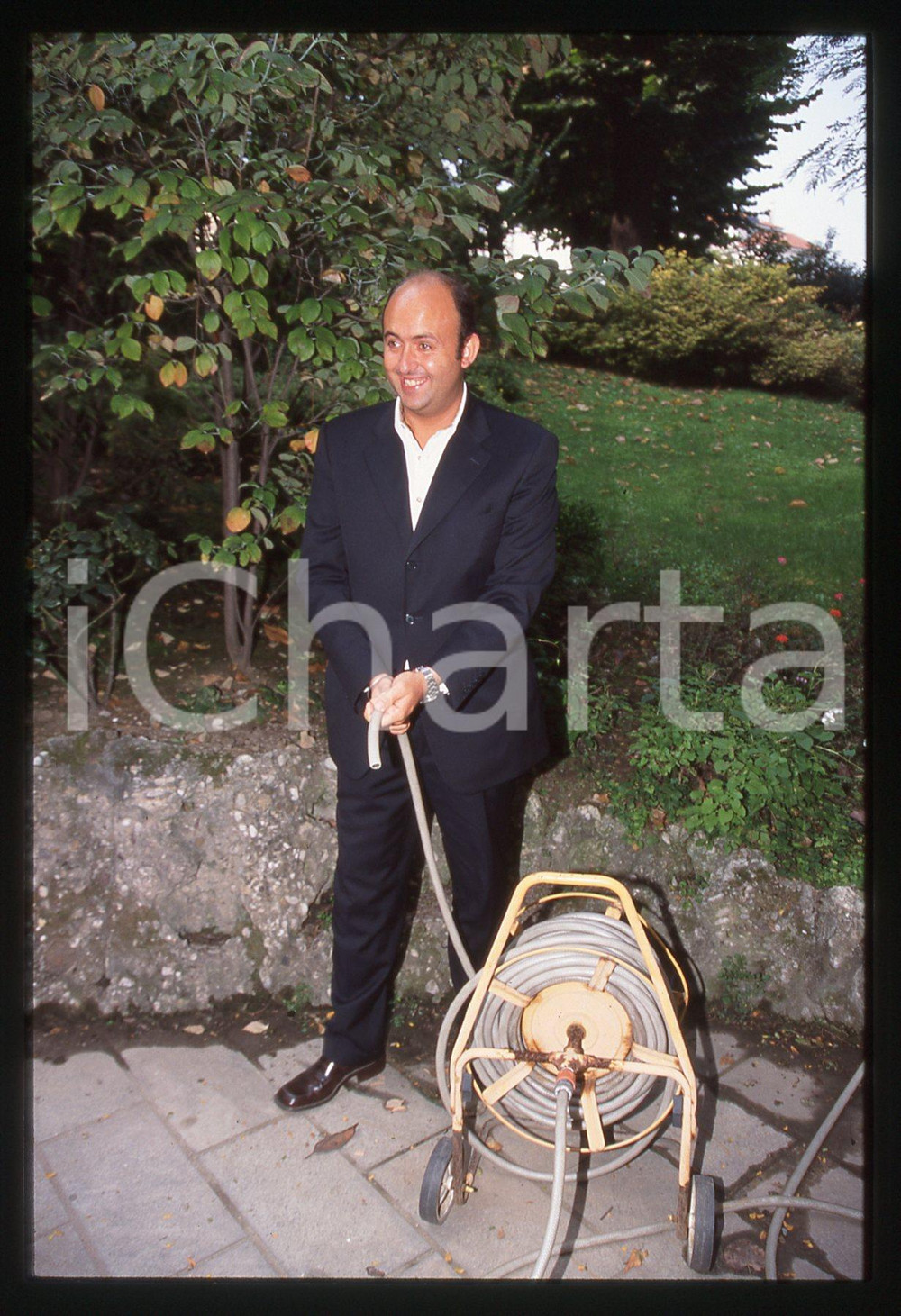 35mm vintage slide* 1995ca COSTUME Rosario "Sasà" SALVAGGIO Ritratto (1)