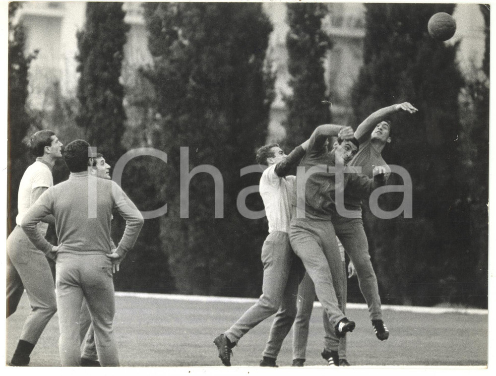 1963 COVERCIANO CALCIO Ritiro NAZIONALE ITALIANA - Partita di pallavolo *Foto