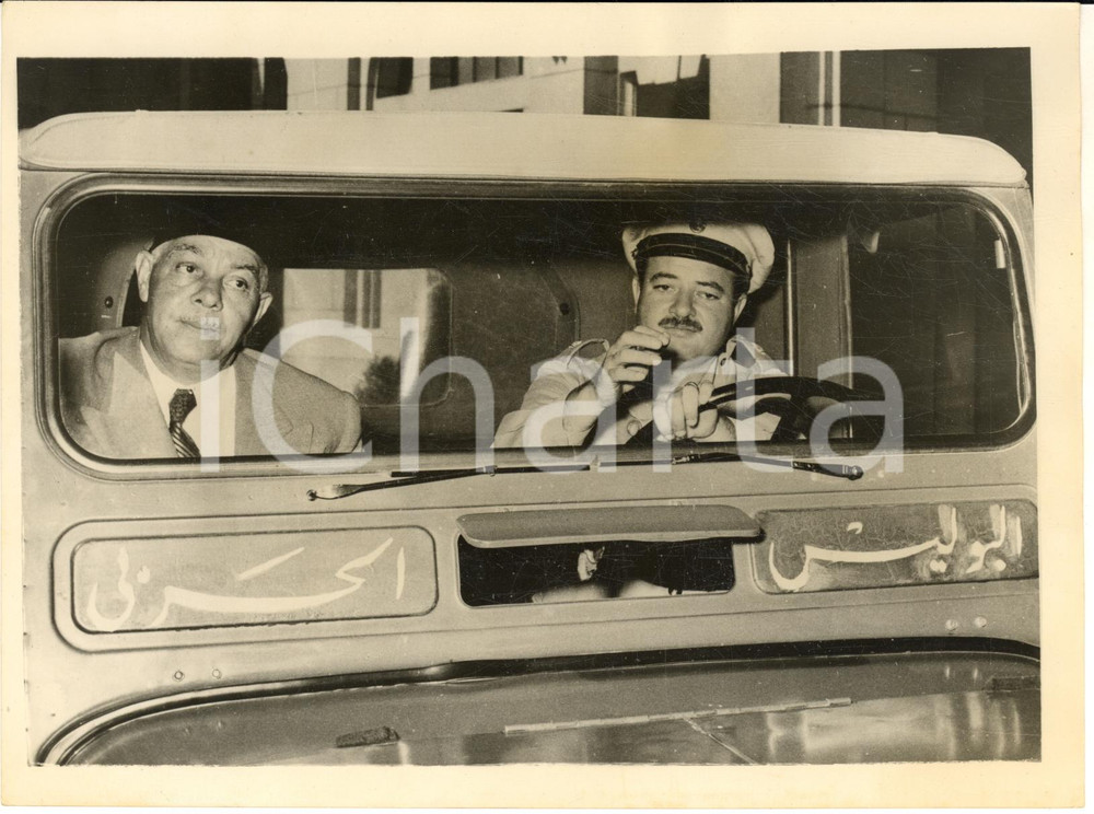 1953 CAIRO Ex Premier Abd al-HADI after his death sentence for treason *Photo