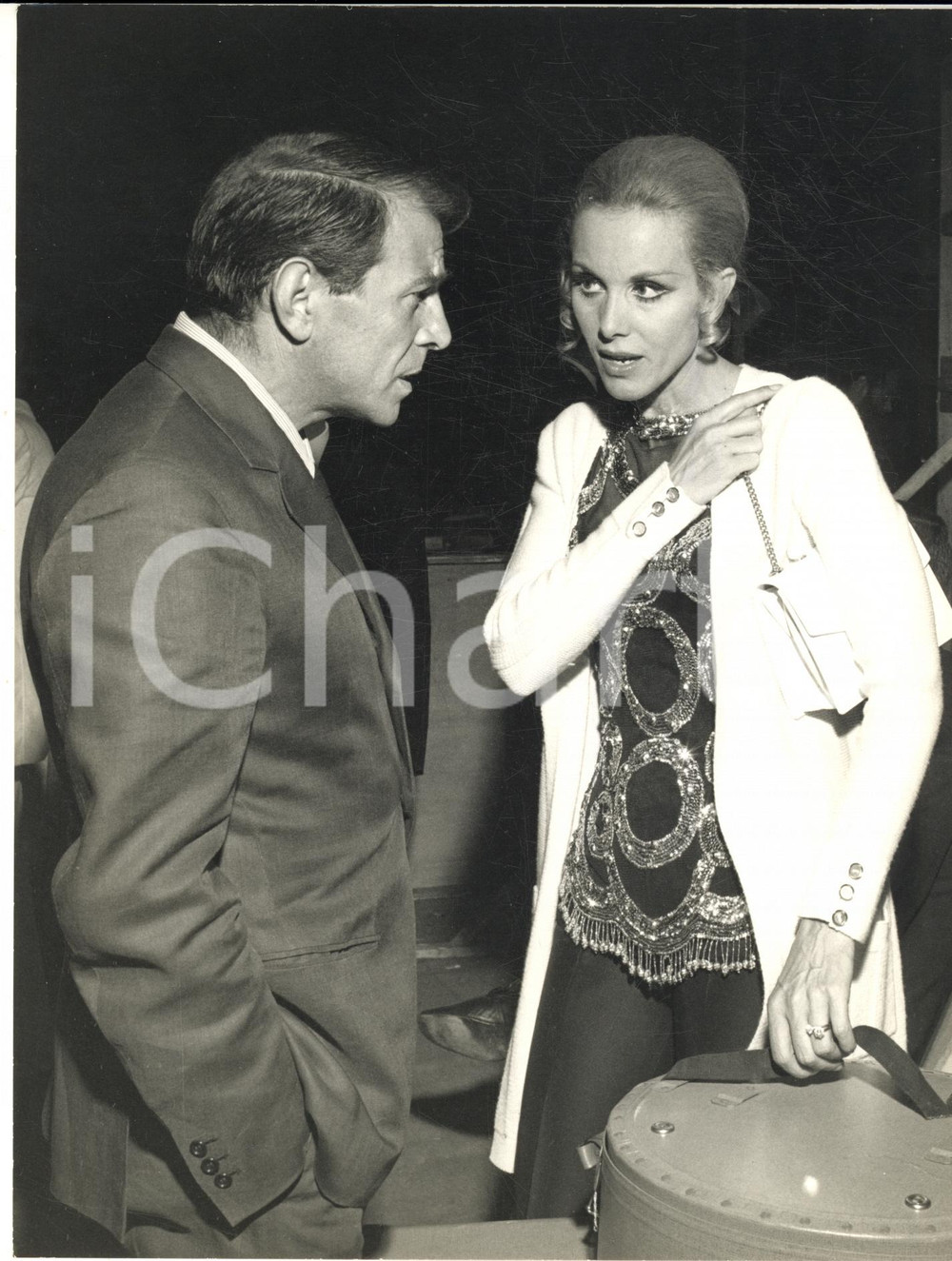 1969 CANTAGIRO Enrico Maria SALERNO con Alice KESSLER - Foto 18x24 cm