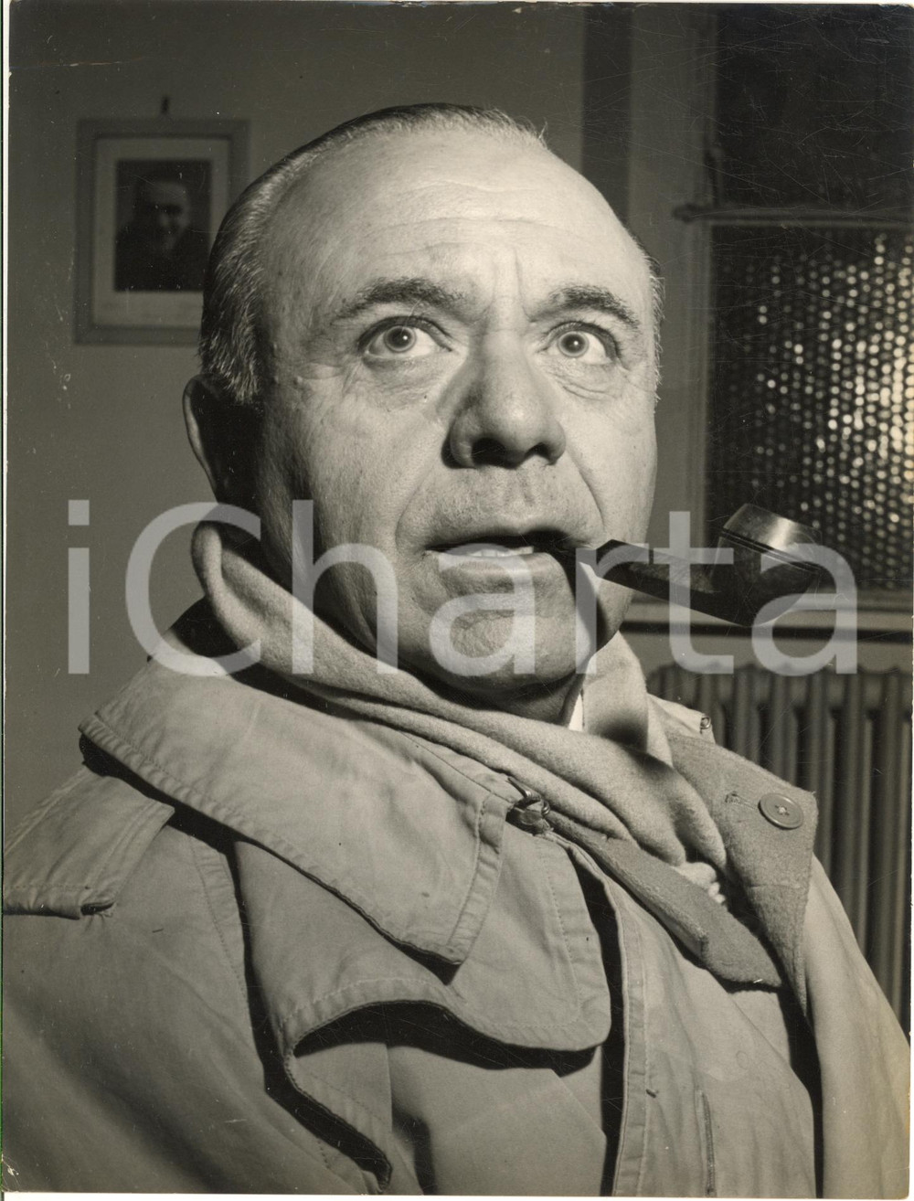1954 TORINO Ritratto del direttore d'orchestra José ITURBI *Fotografia 18x24 cm