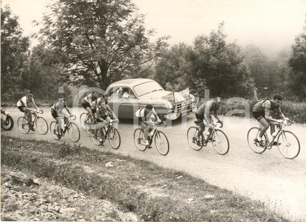 1954 TOUR DE FRANCE COL DU SOULOR Louison BOBET domina la tappa di montagna