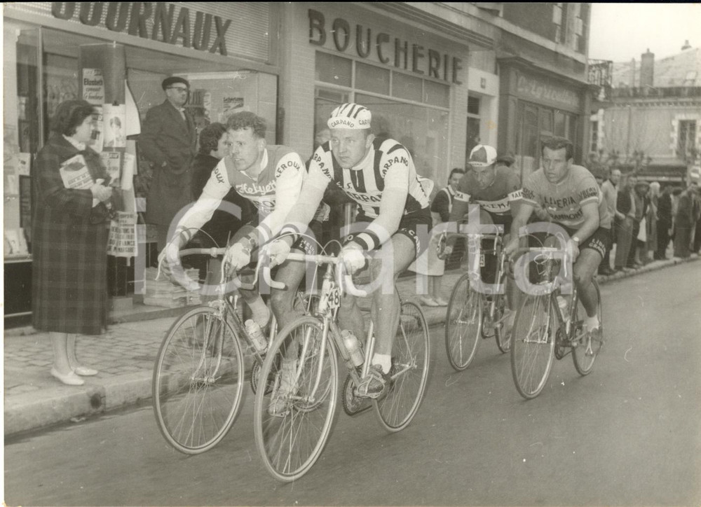 1960 CICLISMO TOUR DE FRANCE Passaggio Yvo MOLENAERS vincitore PARIS-NICE *Foto