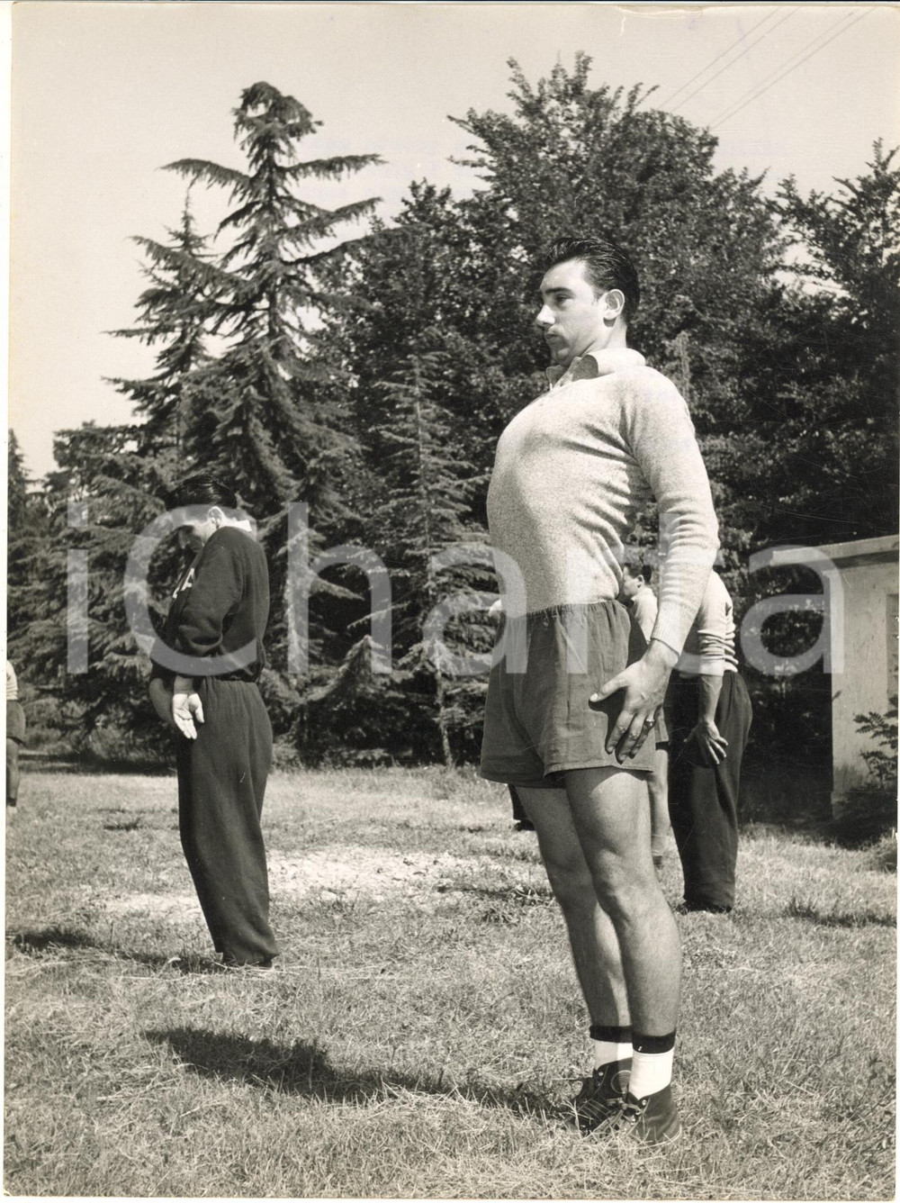 1955 SALICE TERME CALCIO Allenamenti GENOA - Fulvio FONDA - Foto 18x24 cm