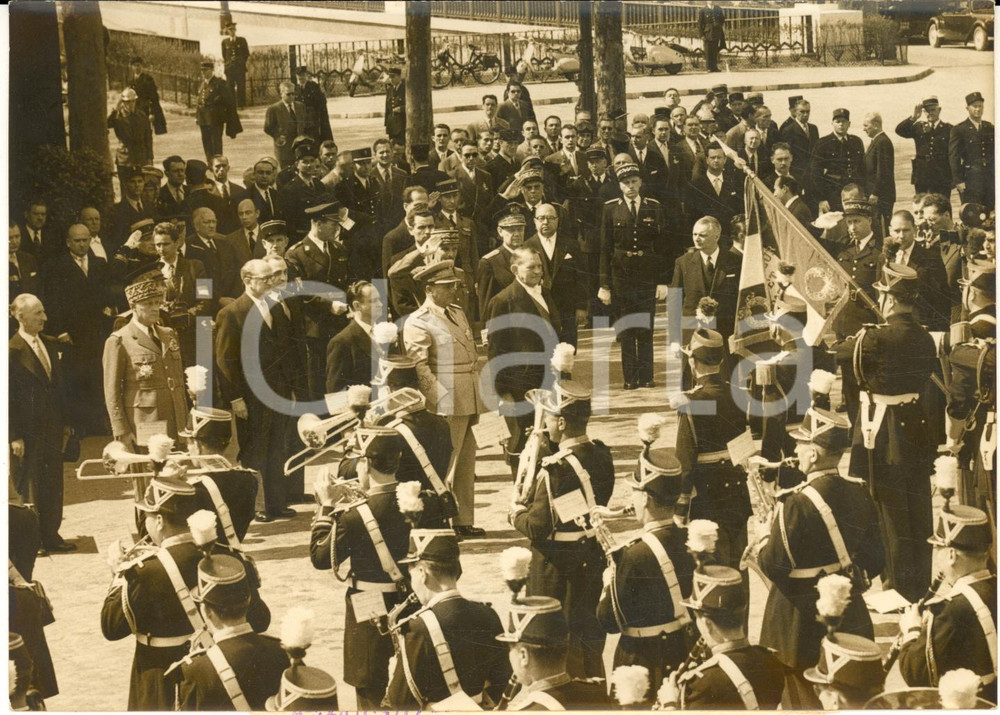 1956 PARIS Bois de Boulogne - Maresciallo TITO accolto del presidente René COTY