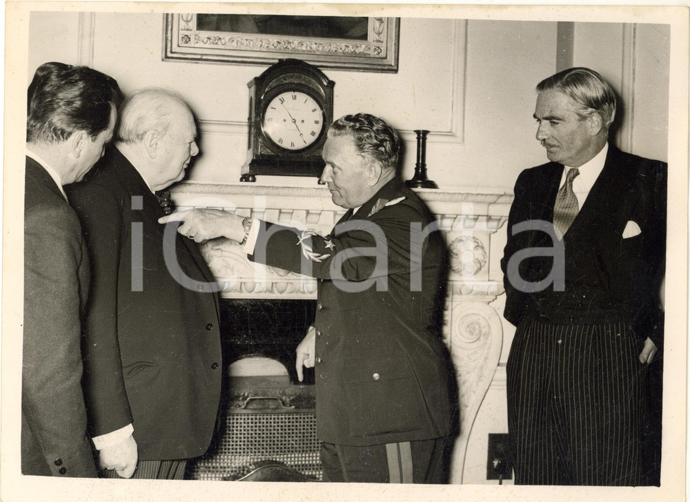 1953 LONDON 10 Downing Street - Marshal TITO Winston CHURCHILL Anthony EDEN 