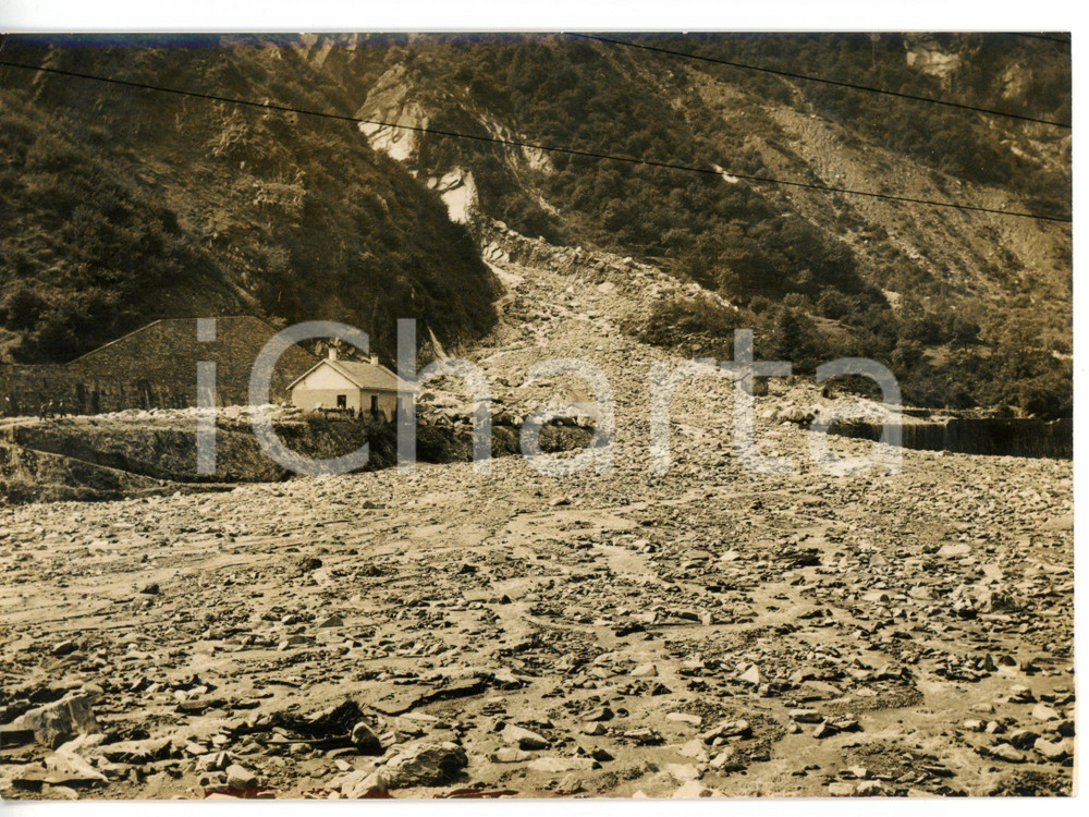 1958 CREVOLADOSSOLA Località SAN GIOVANNI - Frana sulla strada del Sempione