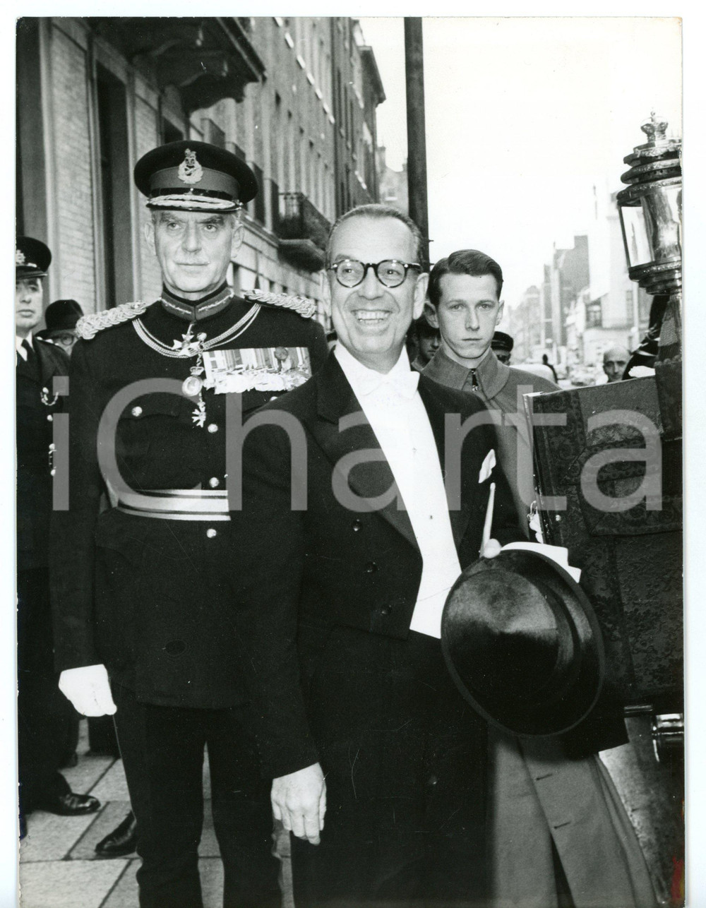 1960 LONDON Ambasciatore turco Feridun CEMAL ERKIN - Gen. Guy SALISBURY-JONES