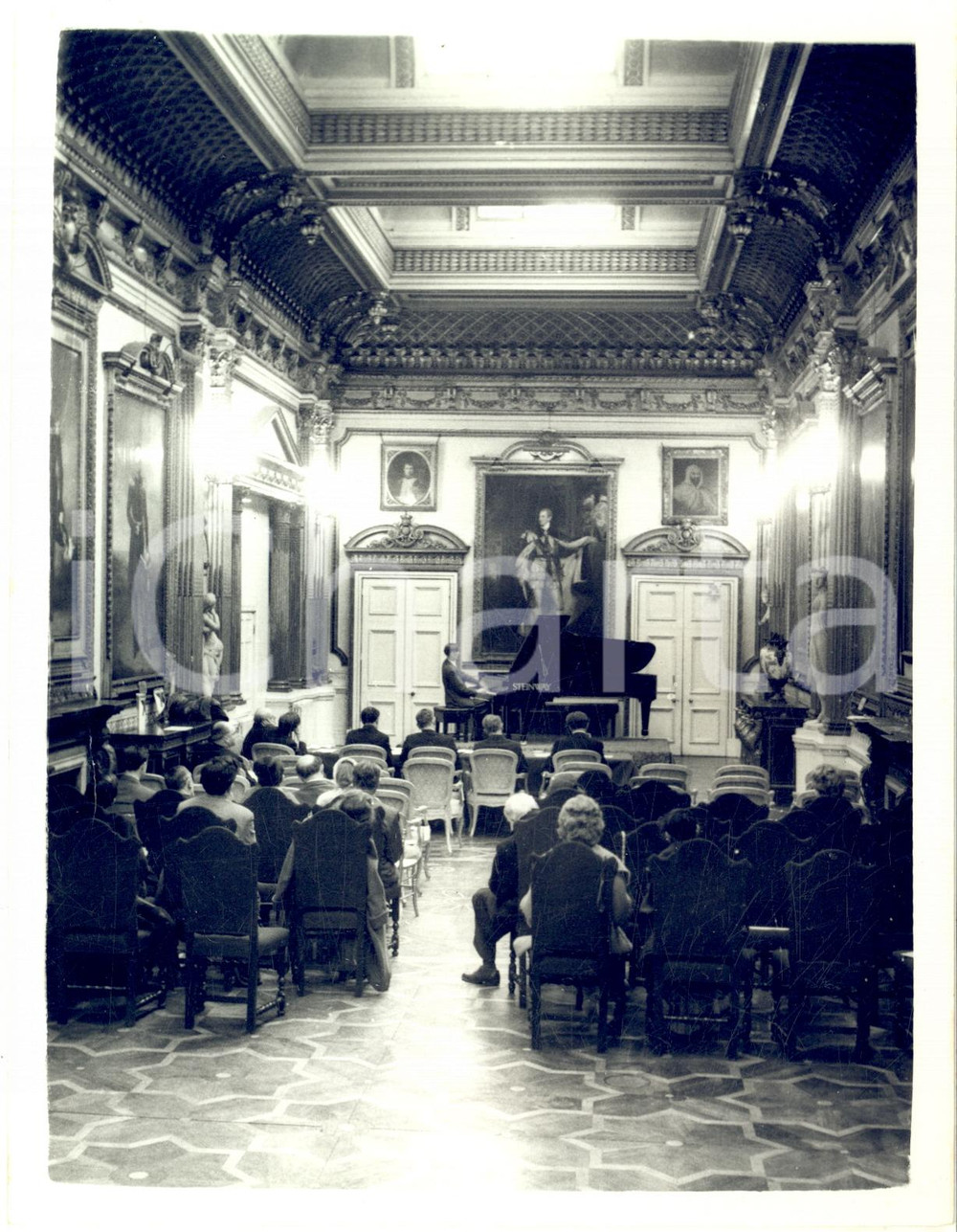 1961 LONDON Franz Liszt Piano Competition - Jeremy GOTT playing his piece *Photo