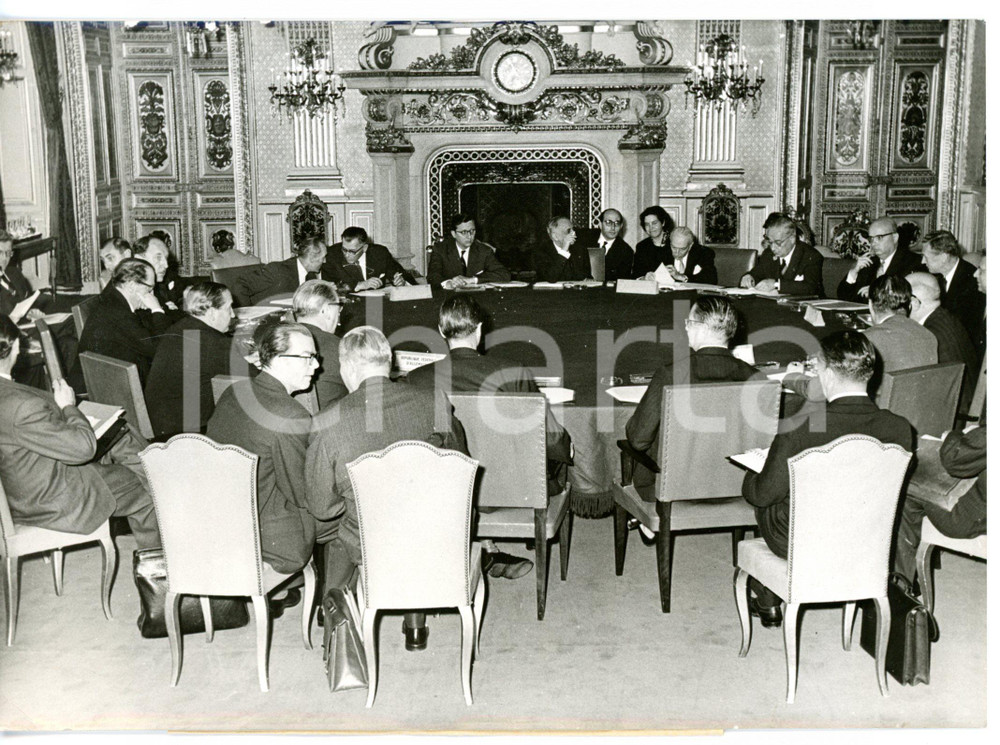 1960 PARIS Mercato europeo comune - Ministri valutano l'ammissione della GRECIA