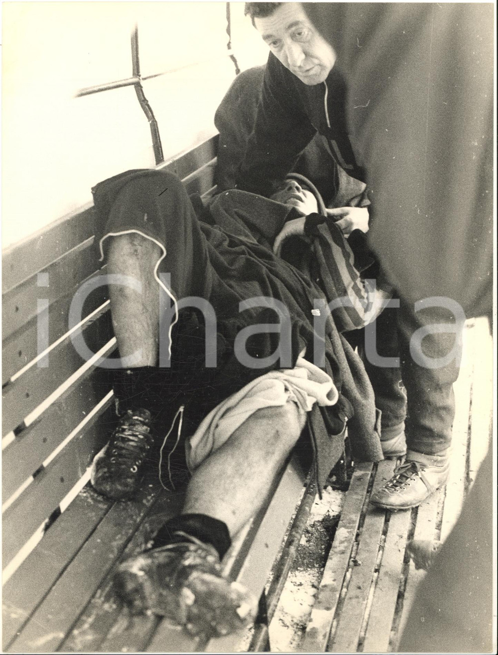 1969 CALCIO SERIE A VARESE-MILAN 0-0 Pierino PRATI infortunato *Foto