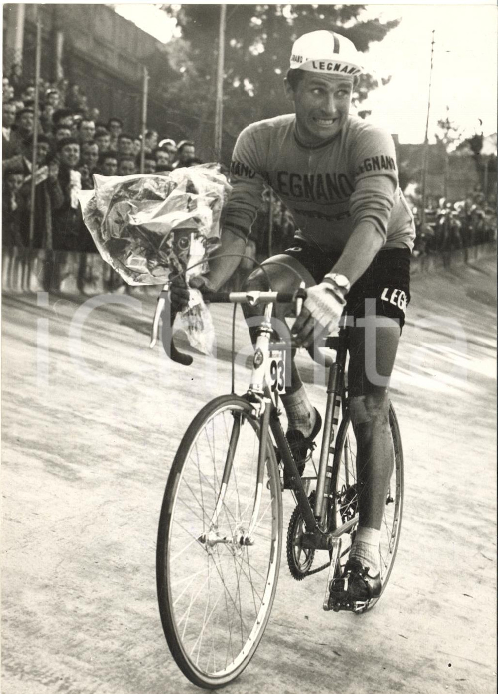 1960 CICLISMO TORINO Arnaldo PAMBIANCO vincitore della MILANO-TORINO - Foto