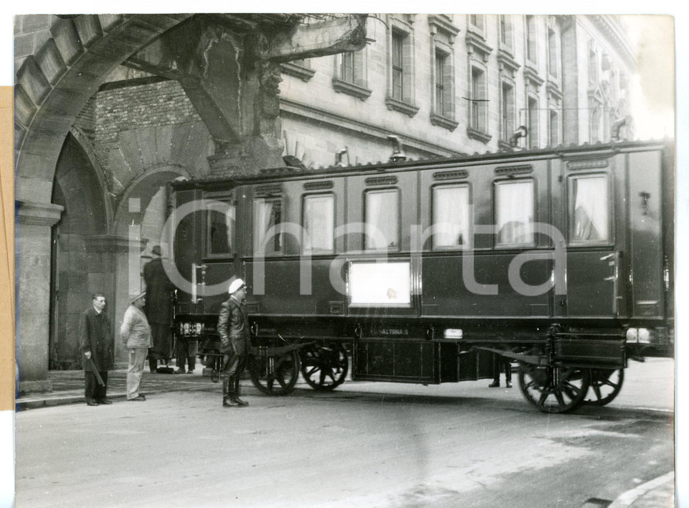 1953 NUREMBERG Traffic Museum - Bismarck's saloon carriage *Foto 20x15 cm