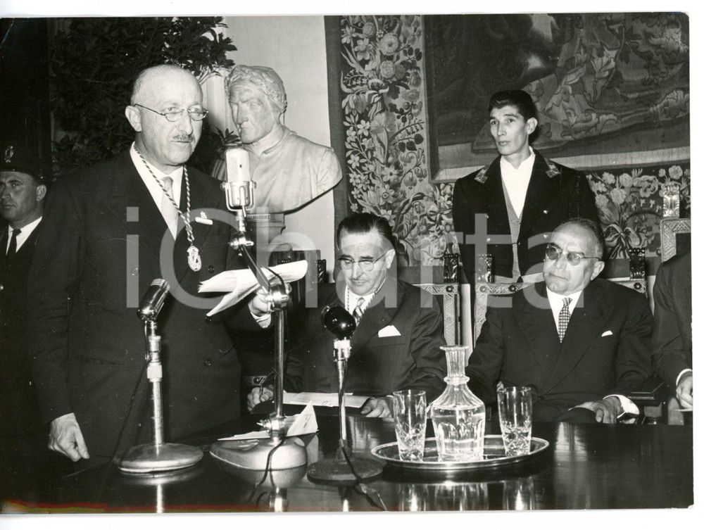 1958 ROMA Lorenzo SPALLINO al V Congresso Internazionale del Notariato - Foto