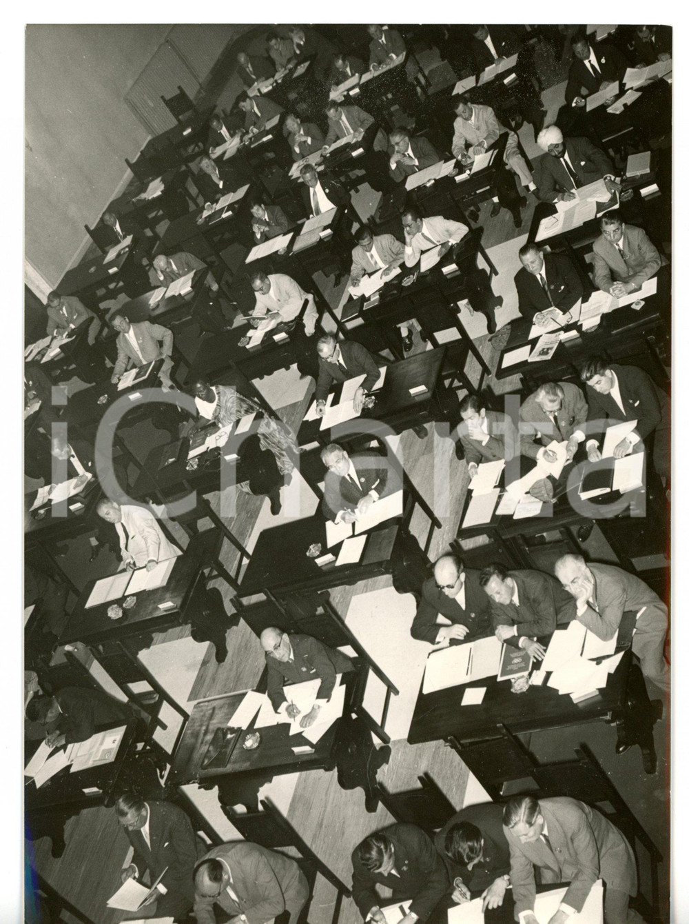 1959 ROMA - CONI Commissione esecutiva COMITATO OLIMPICO INTERNAZIONALE *Foto