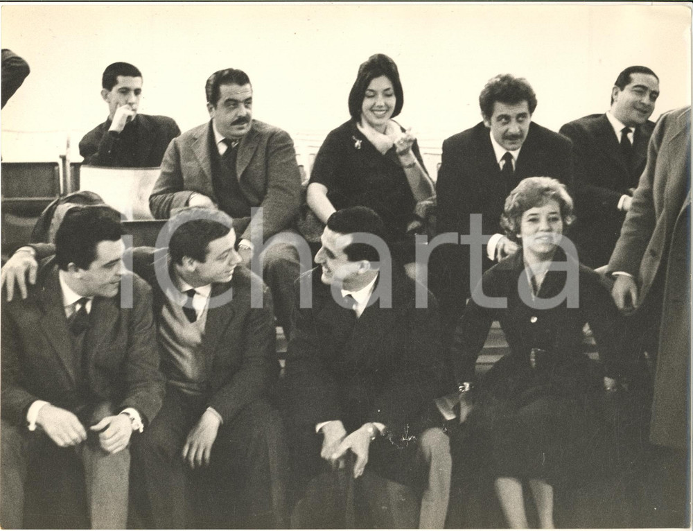 1960 FESTIVAL DI SANREMO - I cantanti in gara - Fotografia 24x18 cm