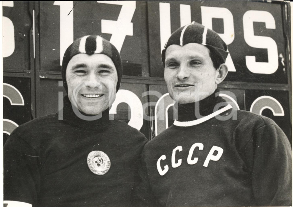 1956 OLIMPIADI CORTINA D'AMPEZZO Pattinaggio - Evgenij GRIŠIN Jurij MICHAJLOV