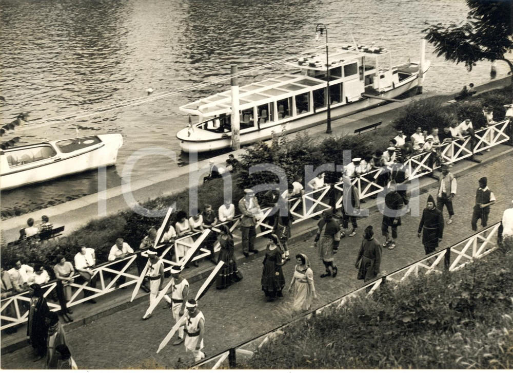 1961 TORINO Regata Repubbliche Marinare - Corteo storico al Valentino *Foto