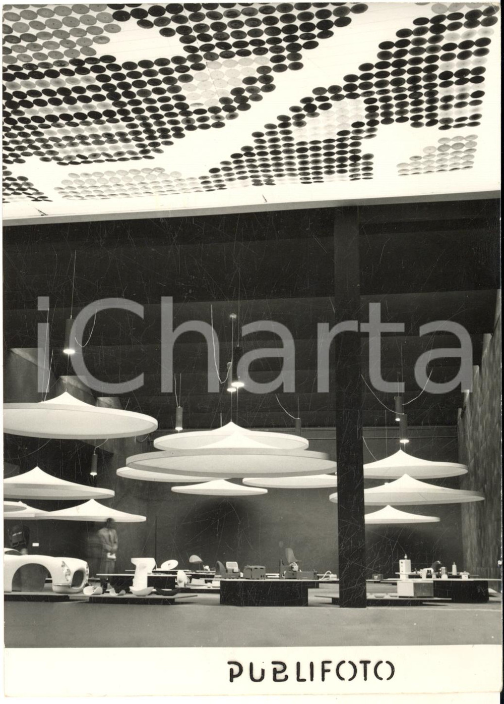 1954 MILANO X TRIENNALE - Sala allestita con le novità del design - Foto 13x18