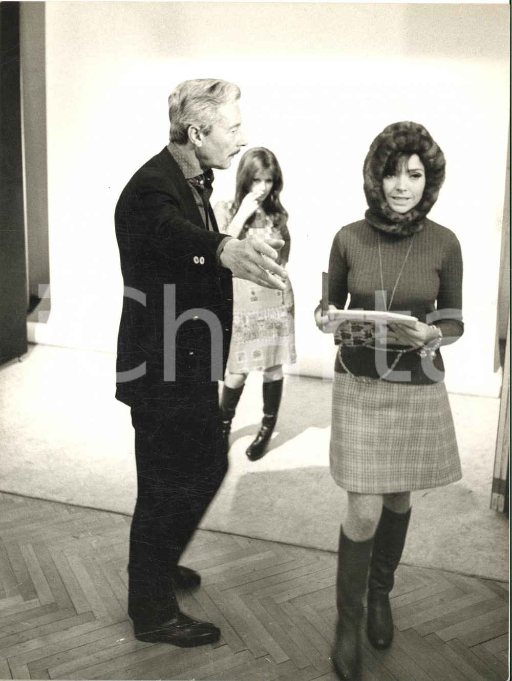 1967 MILANO Stilista Oleg CASSINI cerca la "donna perfetta" *Foto 18x24 cm
