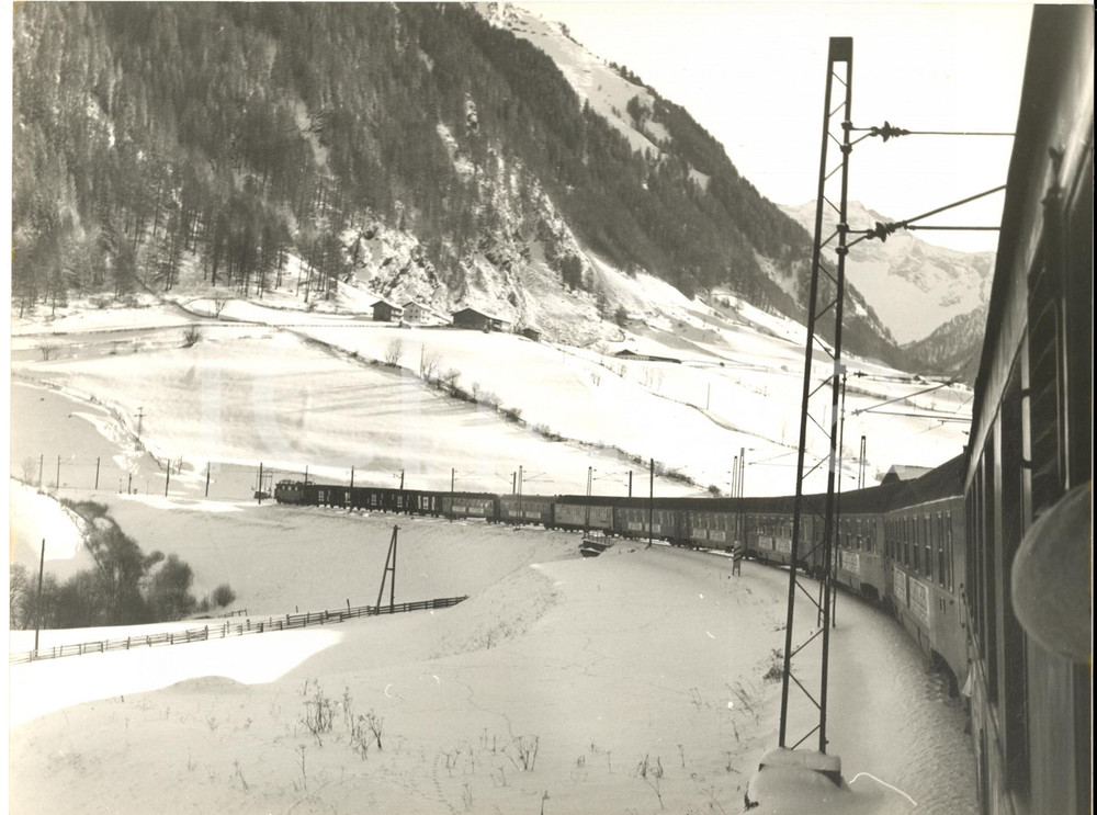 1967 CANTAEUROPA Il treno dei cantanti si dirige verso INNSBRUCK *Foto 24x18