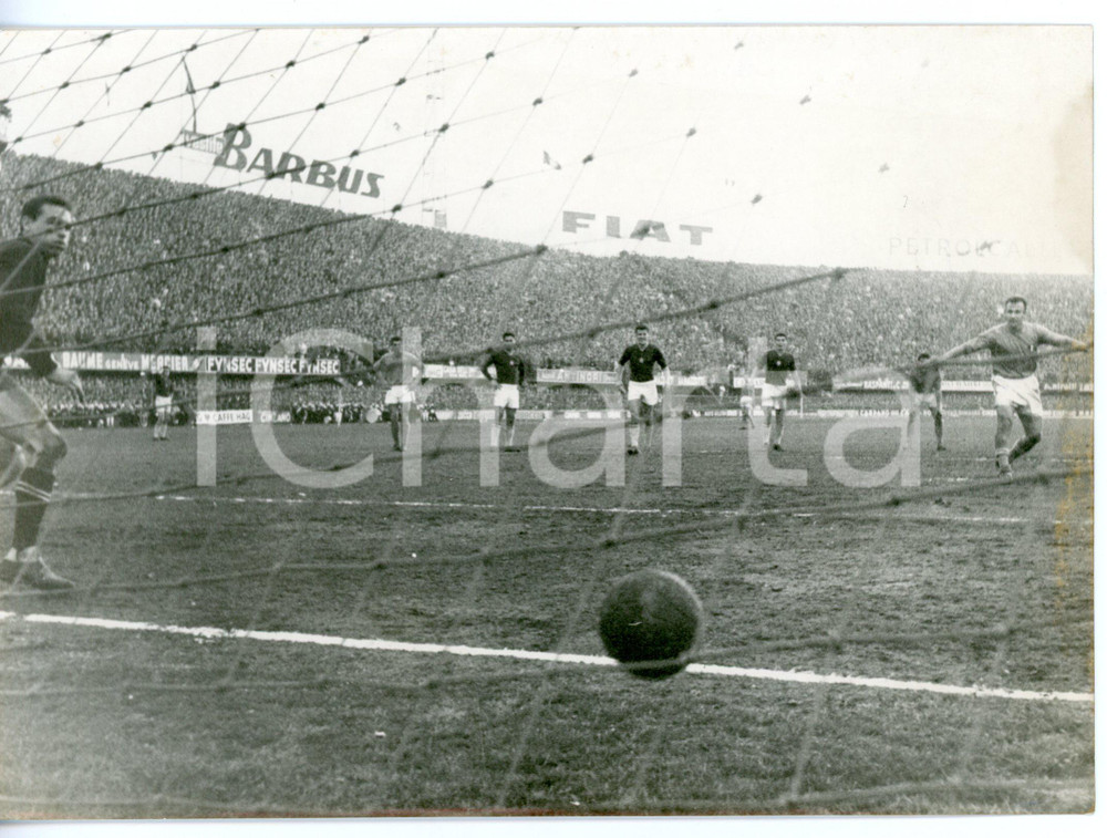 1959 FIRENZE CALCIO Coppa Internazionale ITALIA-UNGHERIA 1-1 Gol Sergio CERVATO