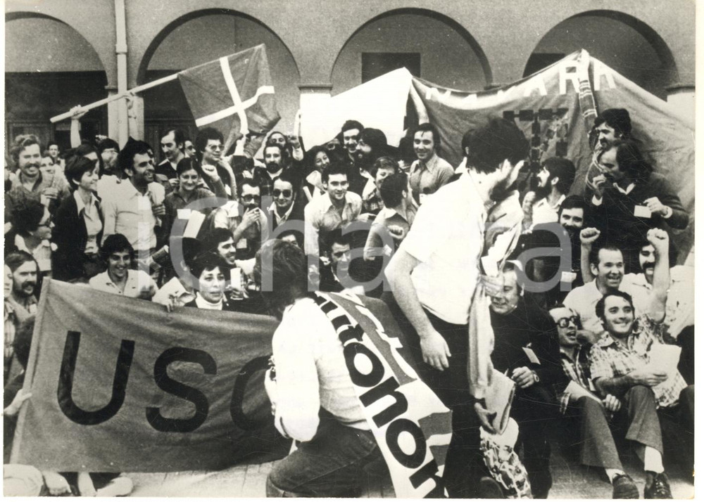 1977 SPAGNA Manifestazione dei BASCHI in vista delle elezioni - Foto 18x13 cm