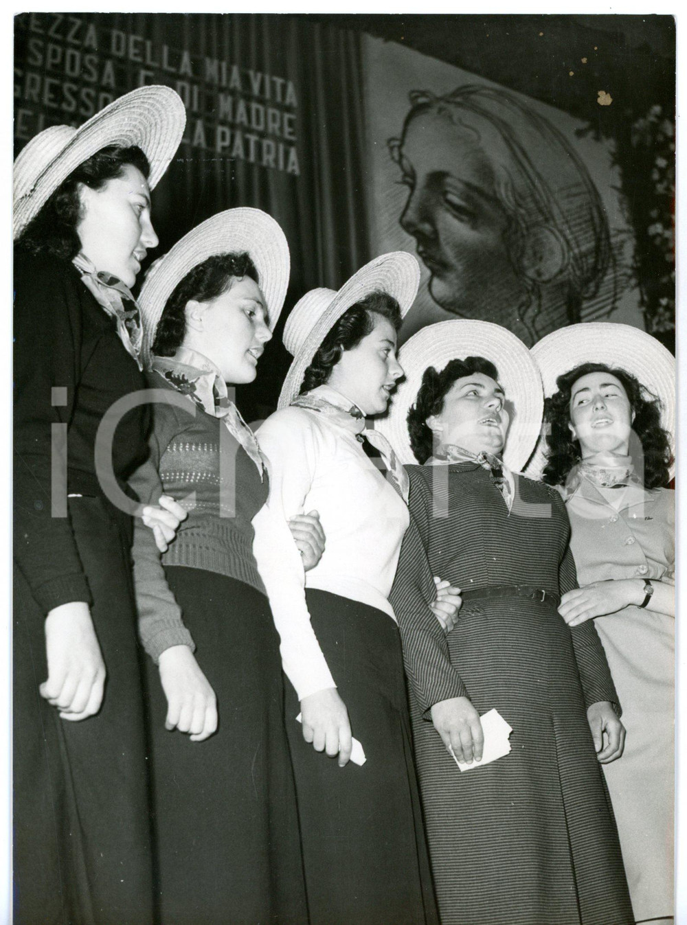 1953 ROMA Teatro Eliseo - UDI Congresso Nazionale della Donna Italiana *Foto