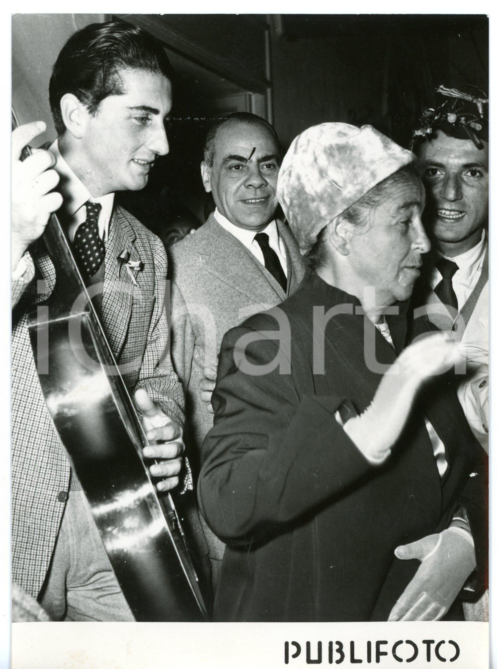 1954 CAPRI Christina STEPHEN al convegno degli scapoli e zitelle - 13x18 cm
