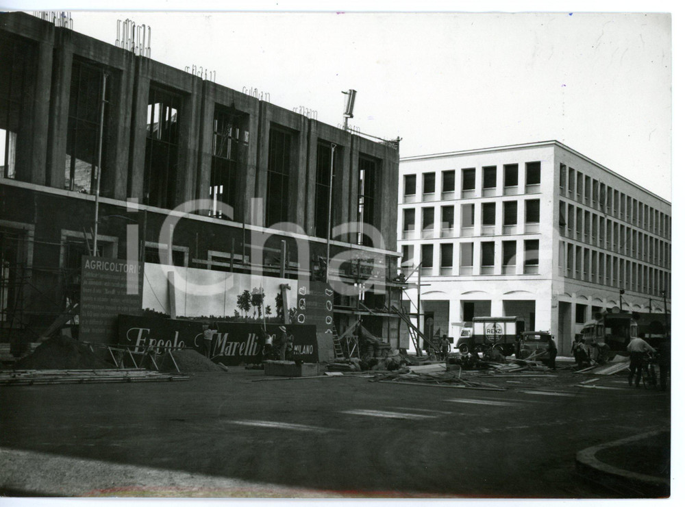1953 ROMA Esposizione dell'Agricoltura - Allestimento insegna Ercole MARELLI 
