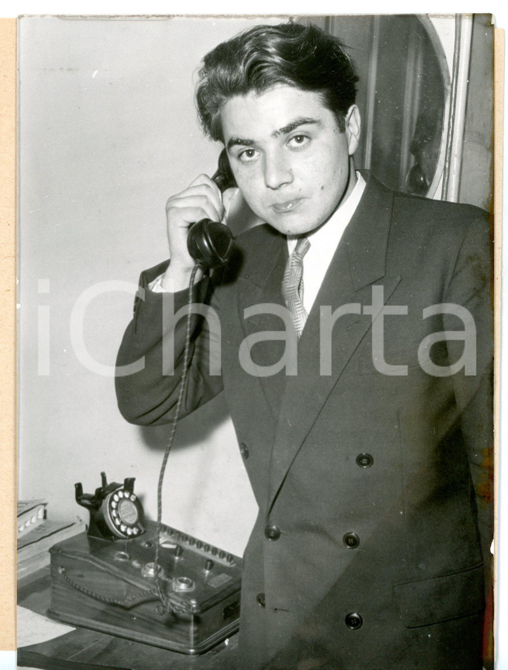 1953 COARAZE (F) Paul Mari D'ANTOINE Il più giovane sindaco di Francia *Foto