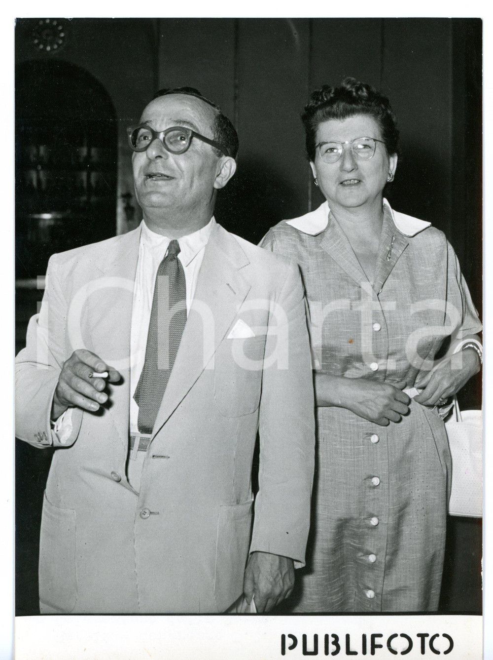 1955 ca NAPOLI Congresso DC - Delegazione di SERRE (SA) *Foto 13x18 cm