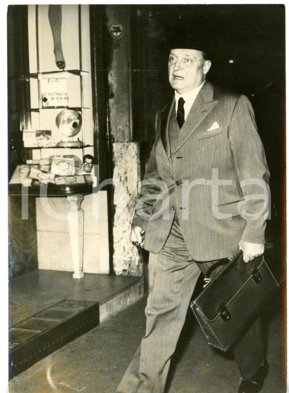 1959 ROMA Filippo ROCCHI archiatra pontificio di Papa Giovanni XXIII *Foto 13x18