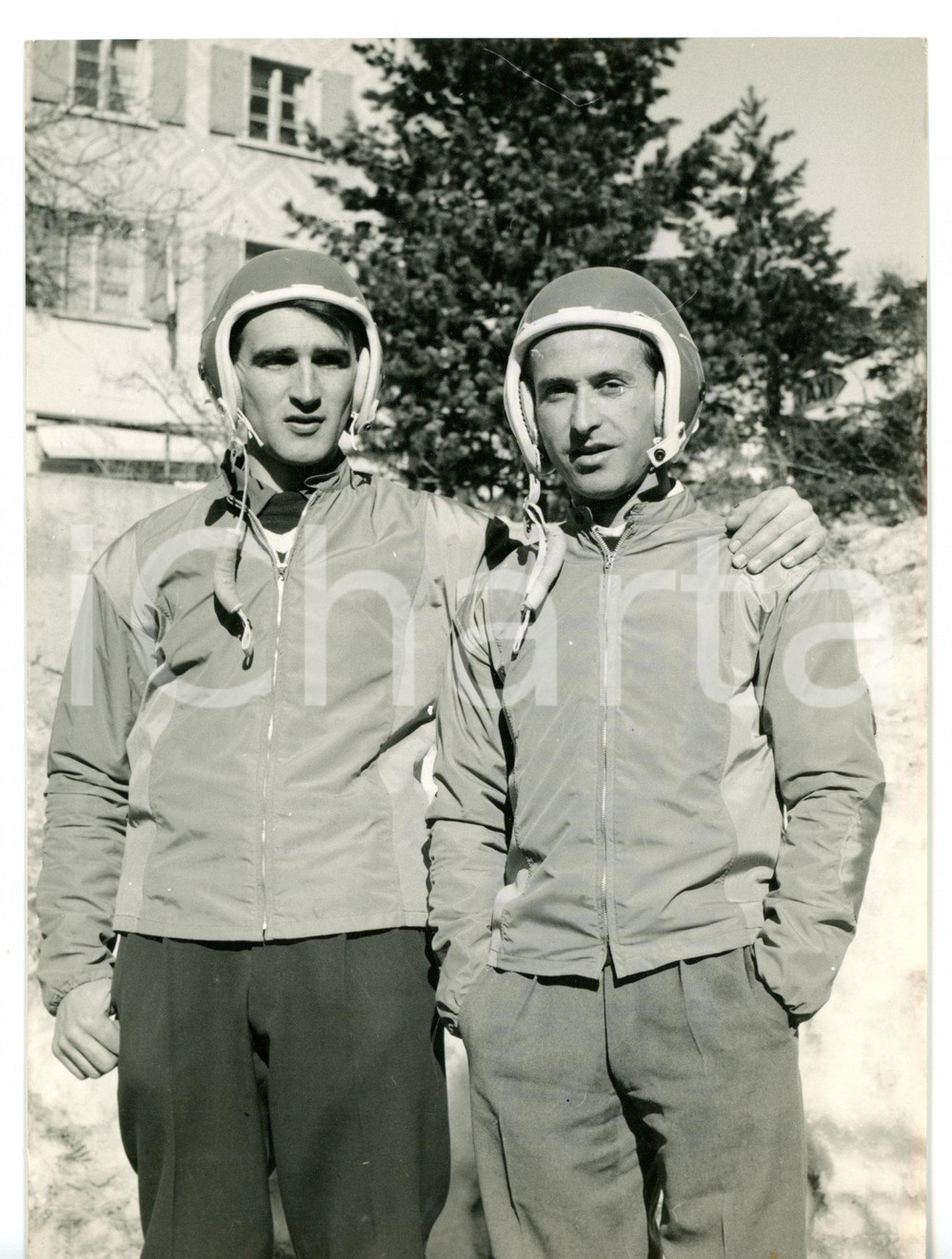 1959 SANKT MORITZ Campionati mondiali BOB - Sergio ZARDINI e Luciano ALBERTI
