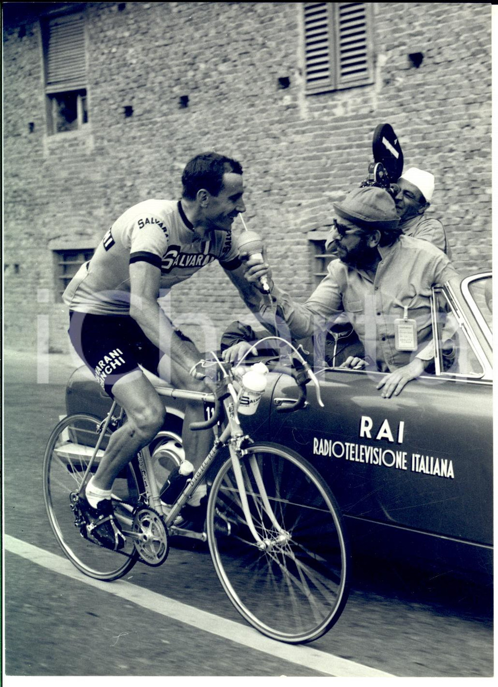 1967 CICLISMO GIRO D'ITALIA Enrico Maria SALERNO intervista Carlo CHIAPPANO