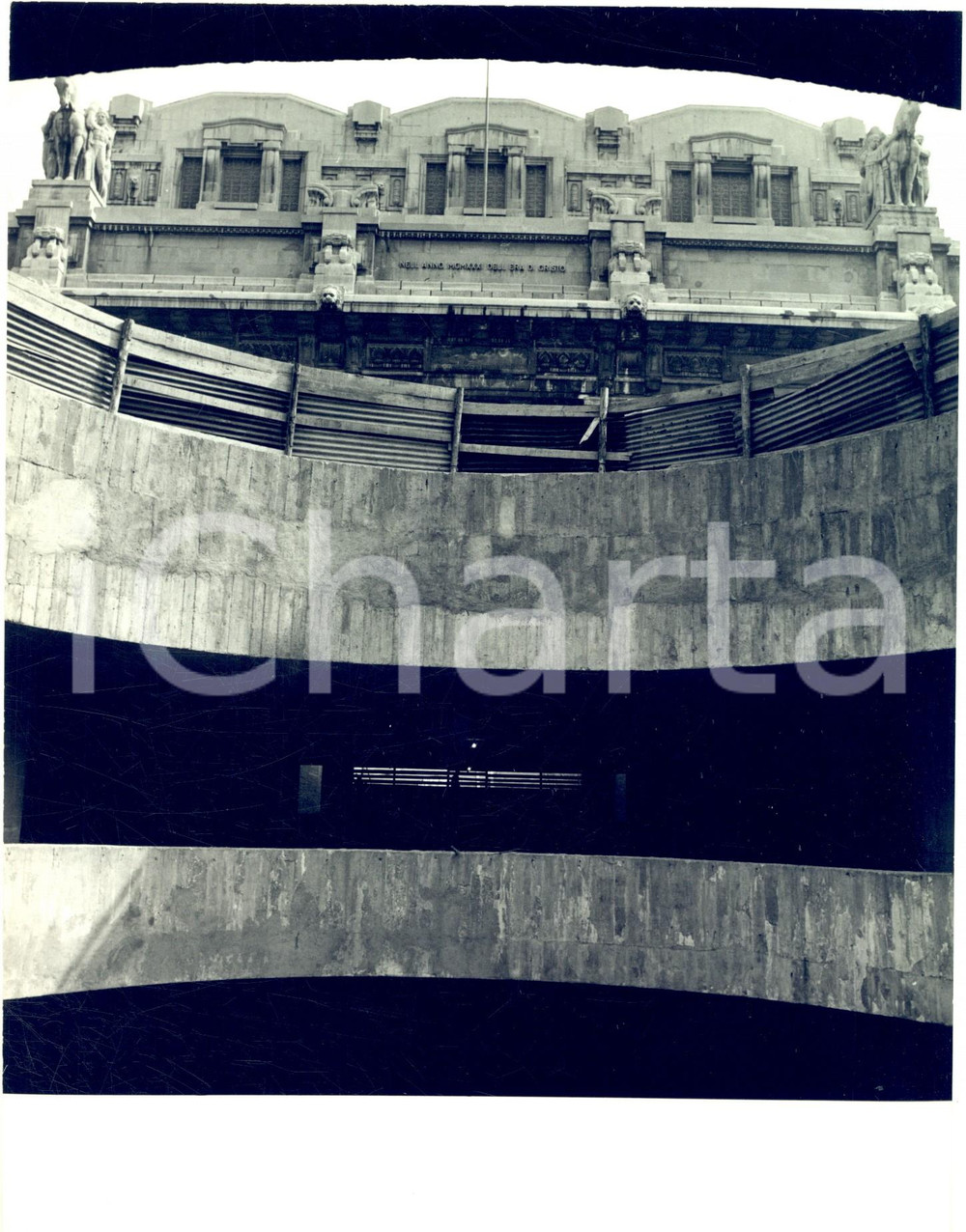 1969 MILANO Stazione Centrale - Cantiere metropolitana M2 *Foto ARTISTICA 18x24