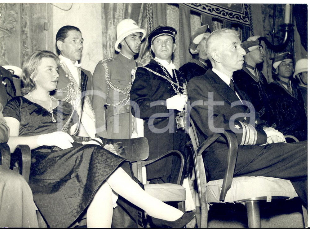 1957 GENOVA Premi "Cristoforo Colombo" Lorraine CRAPP - Admiral Hyman RICKOVER