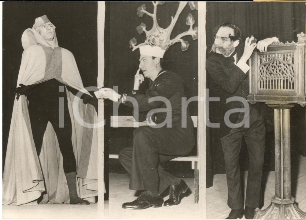 1954 PARIS Petit Théâtre  Marigny - Arthur LUCE KLEIN dans "Skits and Sketches"