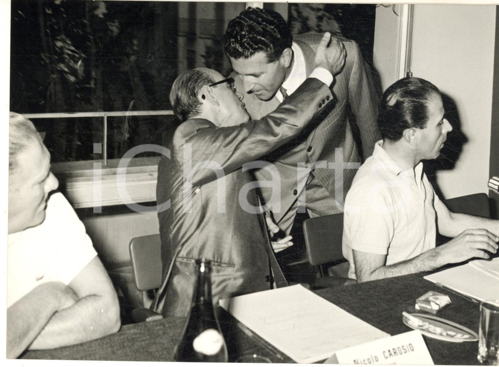 1966 CESENATICO Processo al calcio - Concetto LO BELLO Nicolò CAROSIO Foto 13x18