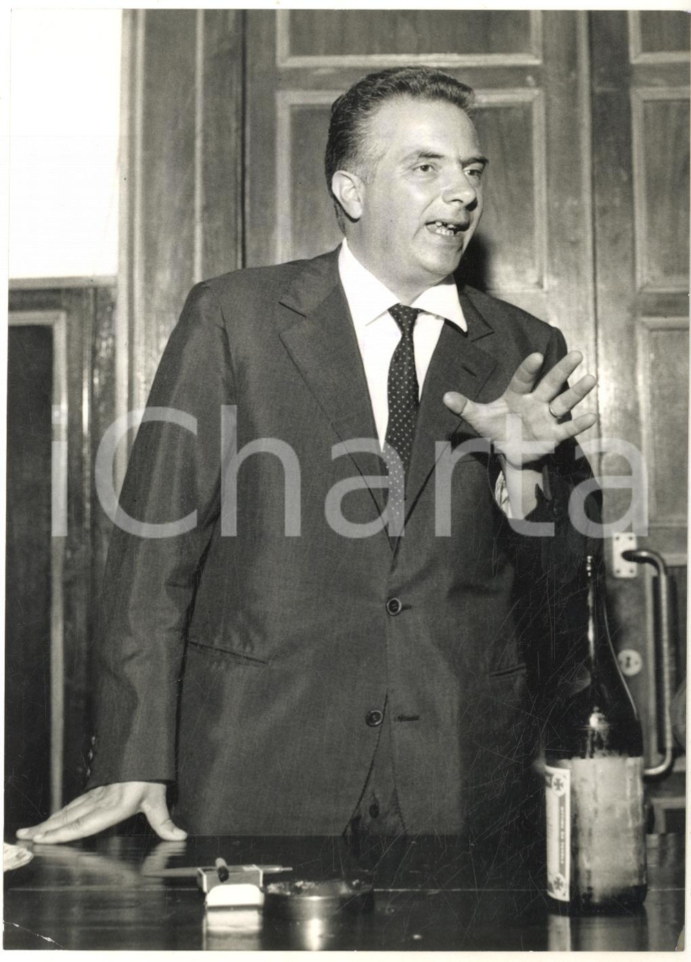 1966 VARESE Ritratto dell'on. Loris FORTUNA - Legge sul divorzio - Foto 13x18